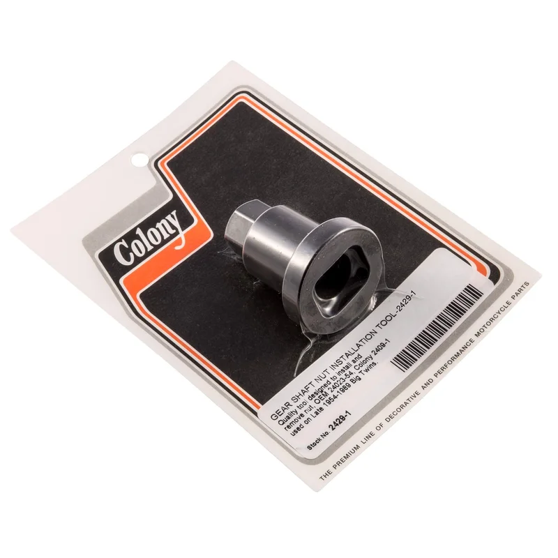 #2429-1 Gear Shaft Nut Installation Tool L1954-1989 Harley-Davidson Big Twins