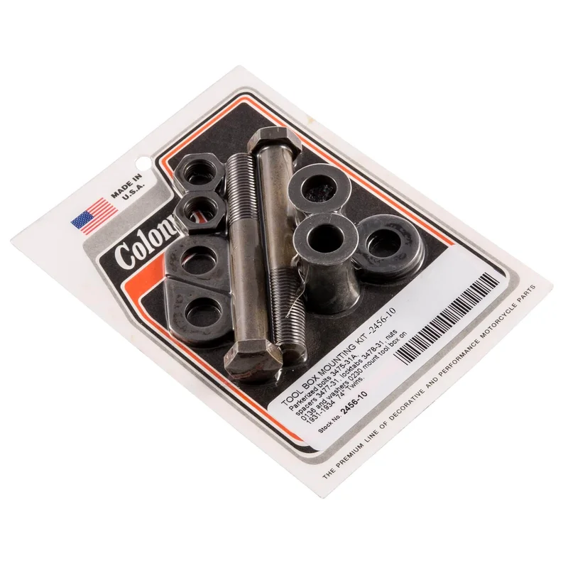 #2456-10 Tool Box Mounting Kit 1931-1934 Harley-Davidson Twins – Parkerized