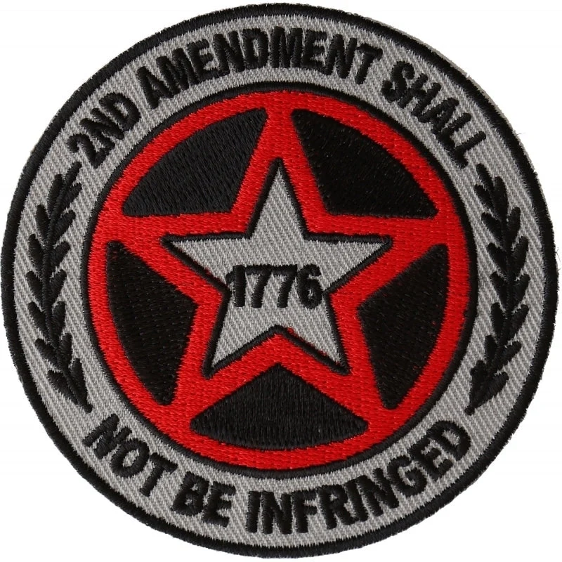 2nd Amendment Shall Not be Infringed Star Patch