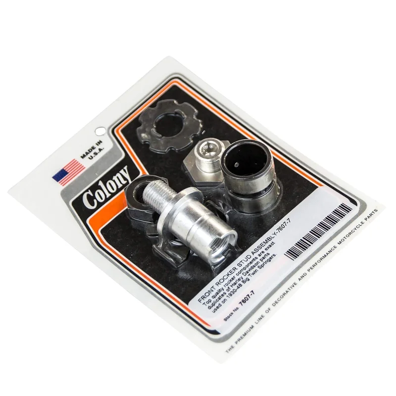 #7607-7 Front Rocker Stud Assembly 1930-1948 Harley-Davidson Big Twin Springers
