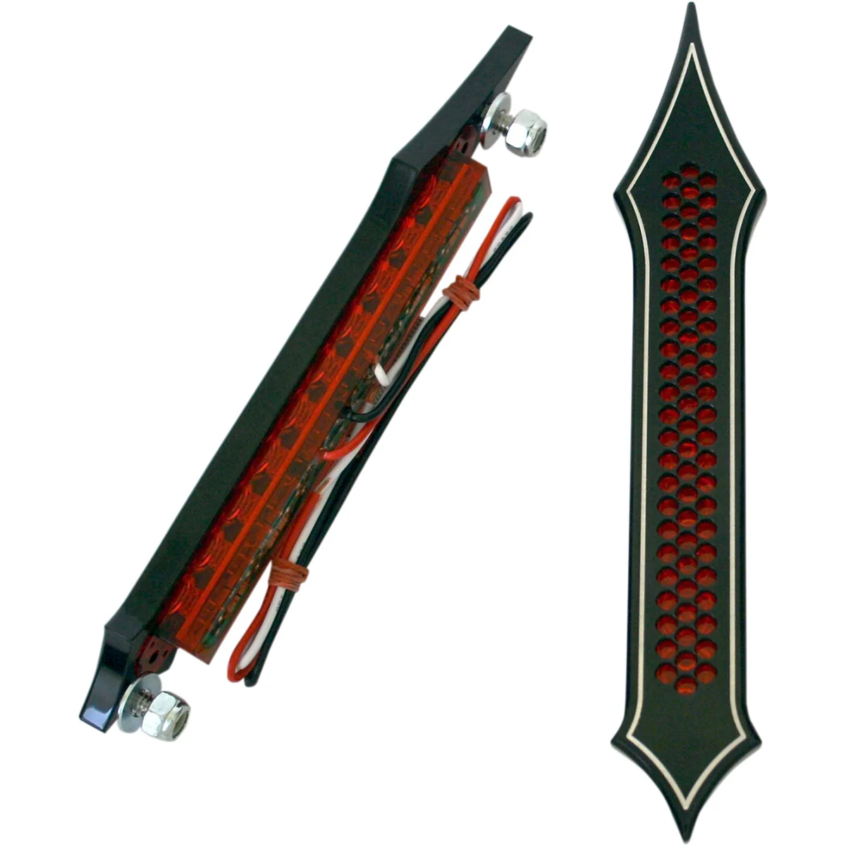 ACCUTRONIX 2040-1542 BL01-LDN Led Bag Lights Bag Lights - Tribal Drilled - Red LED