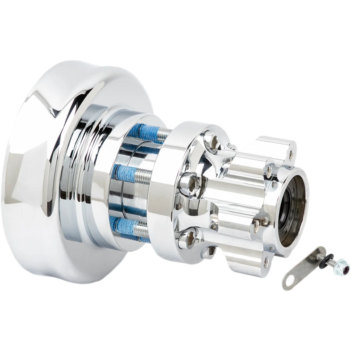 Arlen Ness Cartridge Hub Kit Rear Chrome Kit - 71-753 For Indian 2014-2021