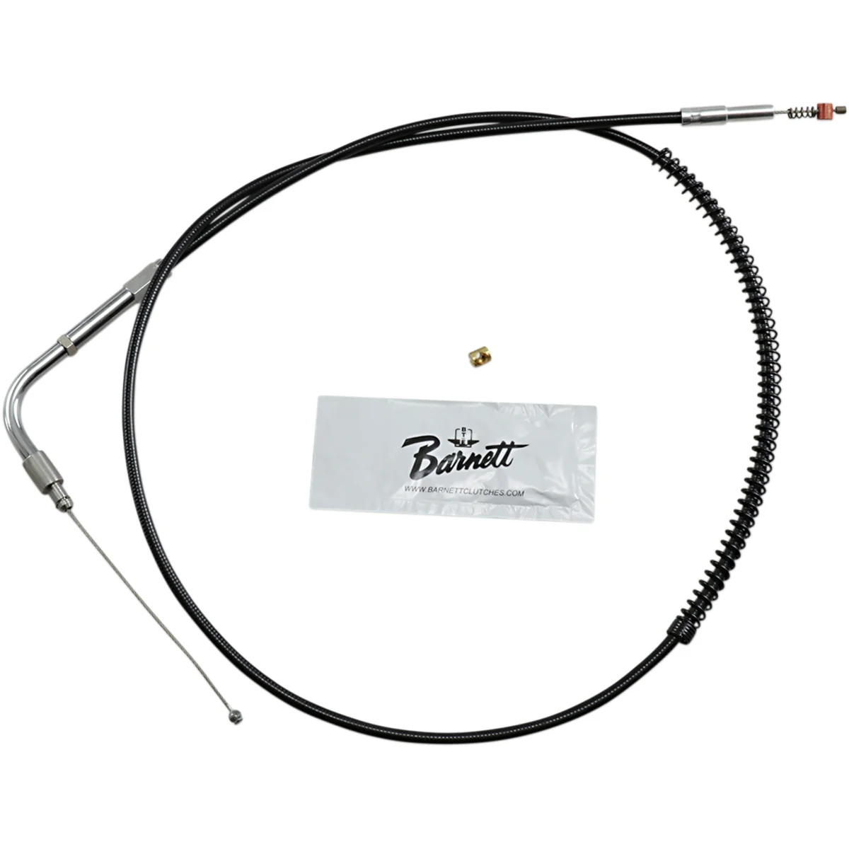 BARNETT 0651-0265 101-30-40025-06 Black Vinyl Throttle/Idle Cable - +6"