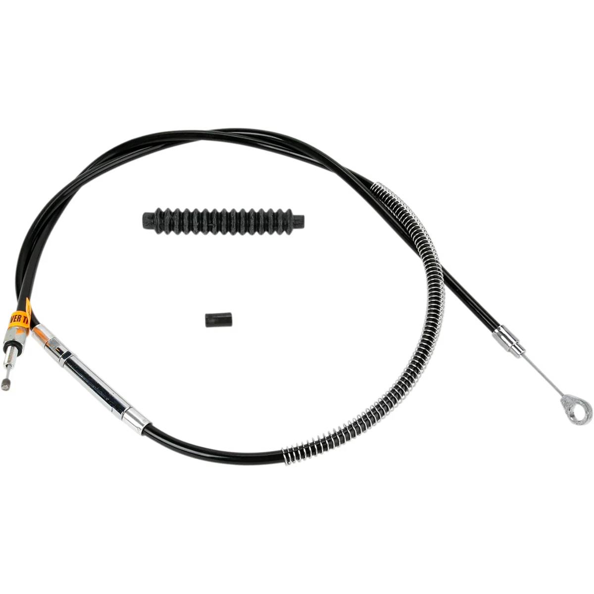 Barnett High-Efficiency Black Vinyl Clutch Cable +6" Size - 101-30-10029-06 For Harley Low 1987-1993