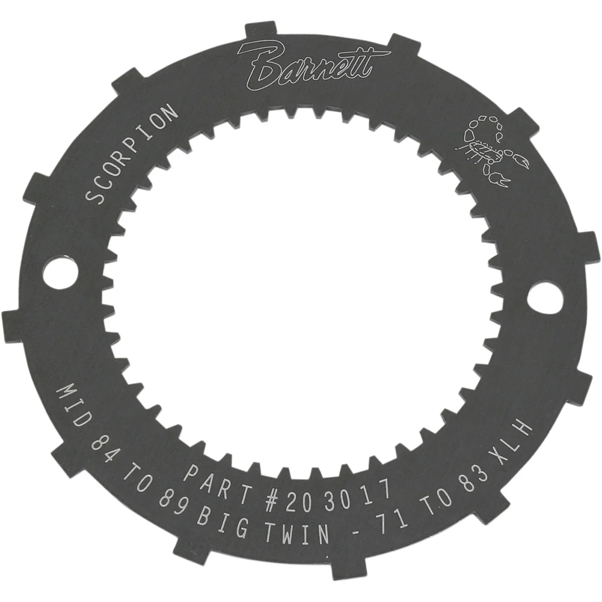 Barnett Scorpion Clutch Lock Plate Clutch Basket Scorpion - 638-30-80086 For Harley Motorcycles 1971-1983