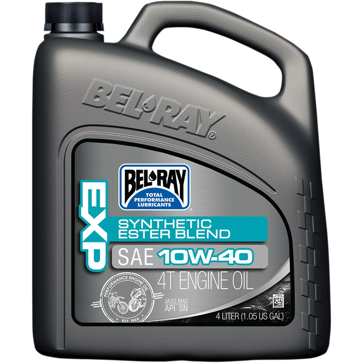 BEL-RAY 3601-0151 99120-B4LW EXP Synthetic Ester Blend 4T Engine Oil EXP Synthetic Blend 4T Oil - 10W-40 - 4L