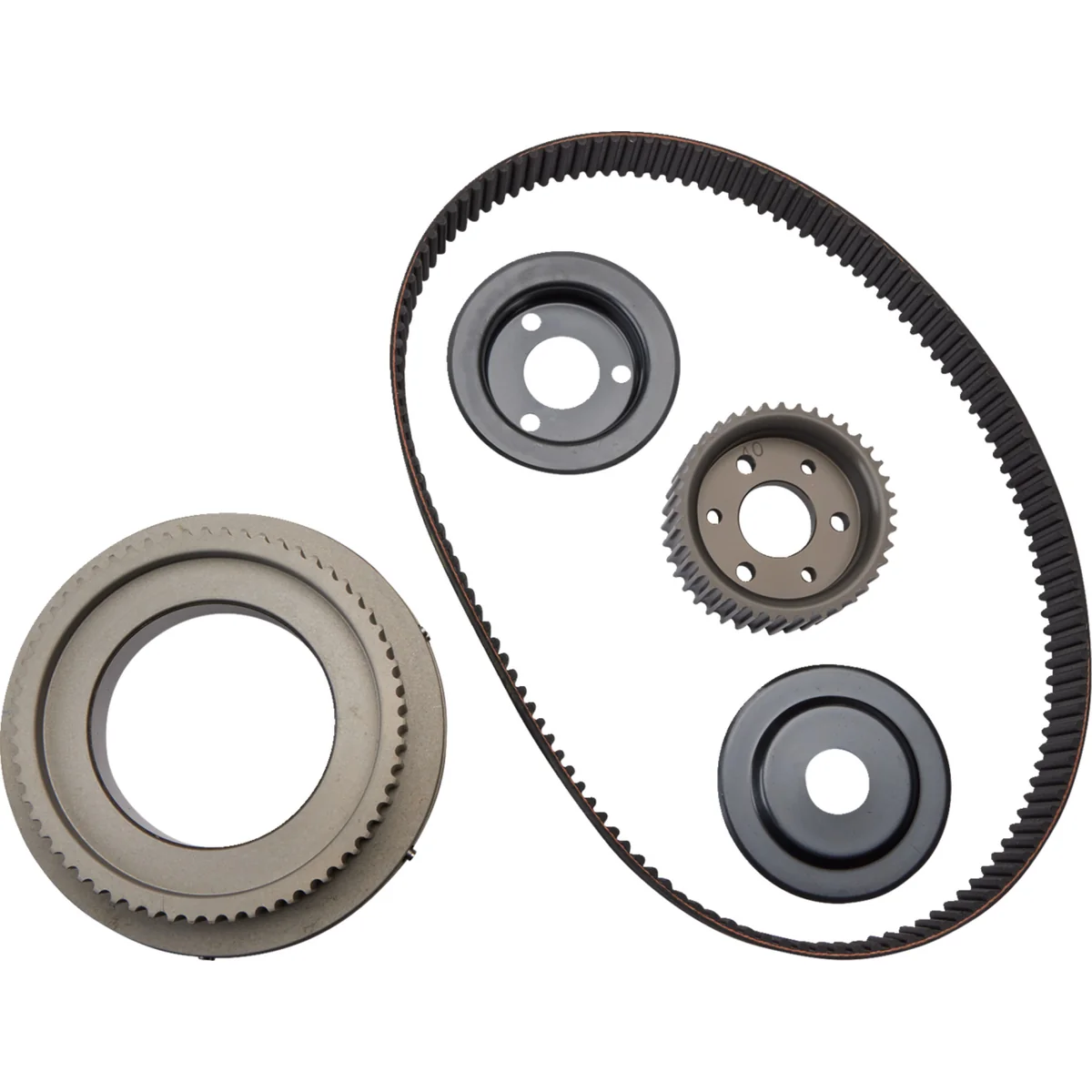 Belt Drives Ltd. Belt Drive Kit - 62-40SK-3 For Harley Electra Glide / Touring / Super / Low 1965-1978