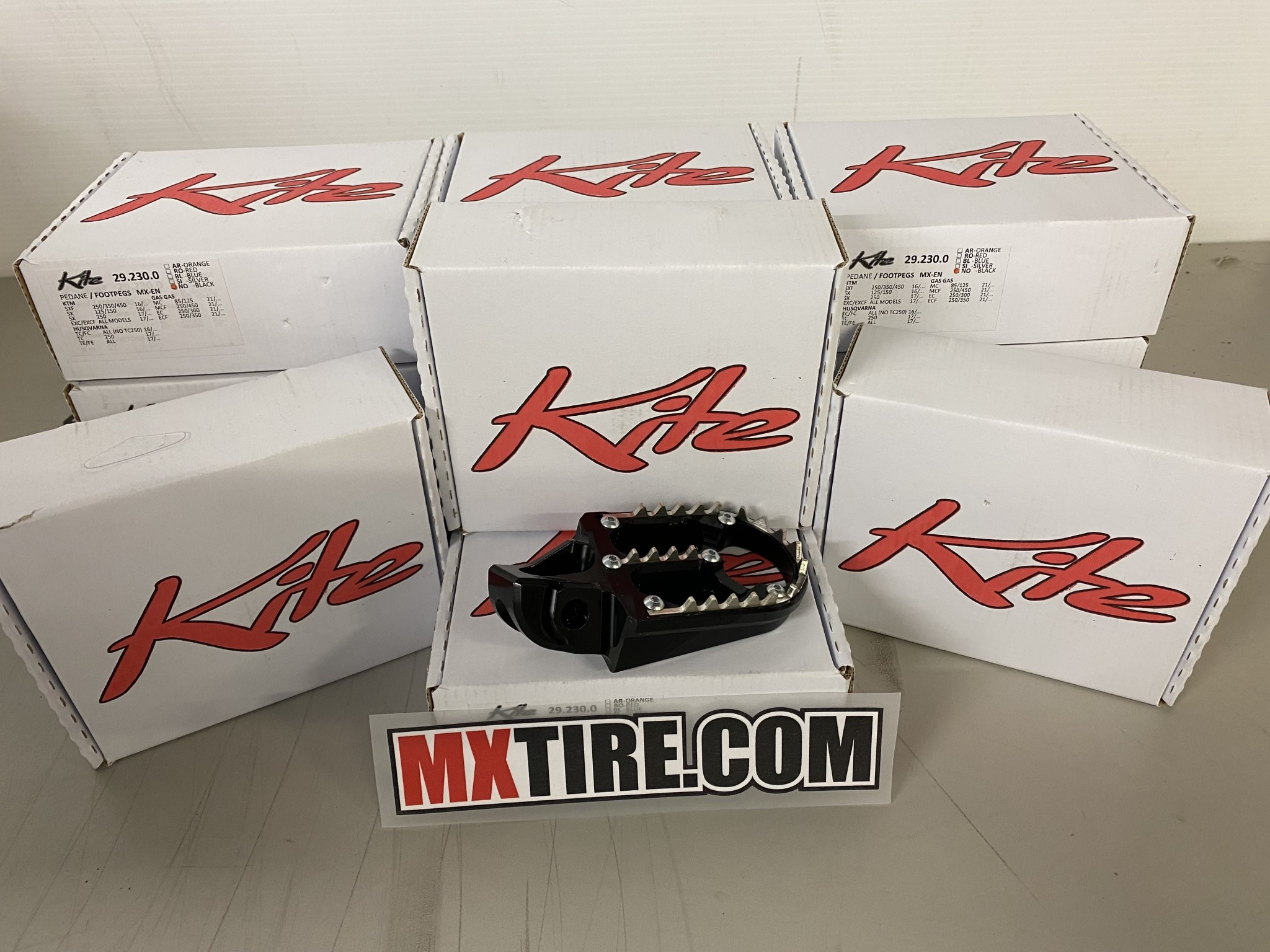 KITE FOOT PEGS KAWASAKI 250/450F 06+