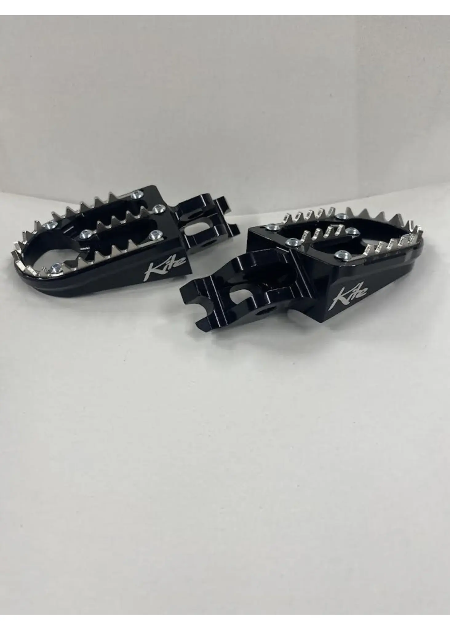 KITE FOOT PEGS KTM/GASGAS/HUSQVARNA 85SX '18-'24 B.B. '16-'22 BLACK
