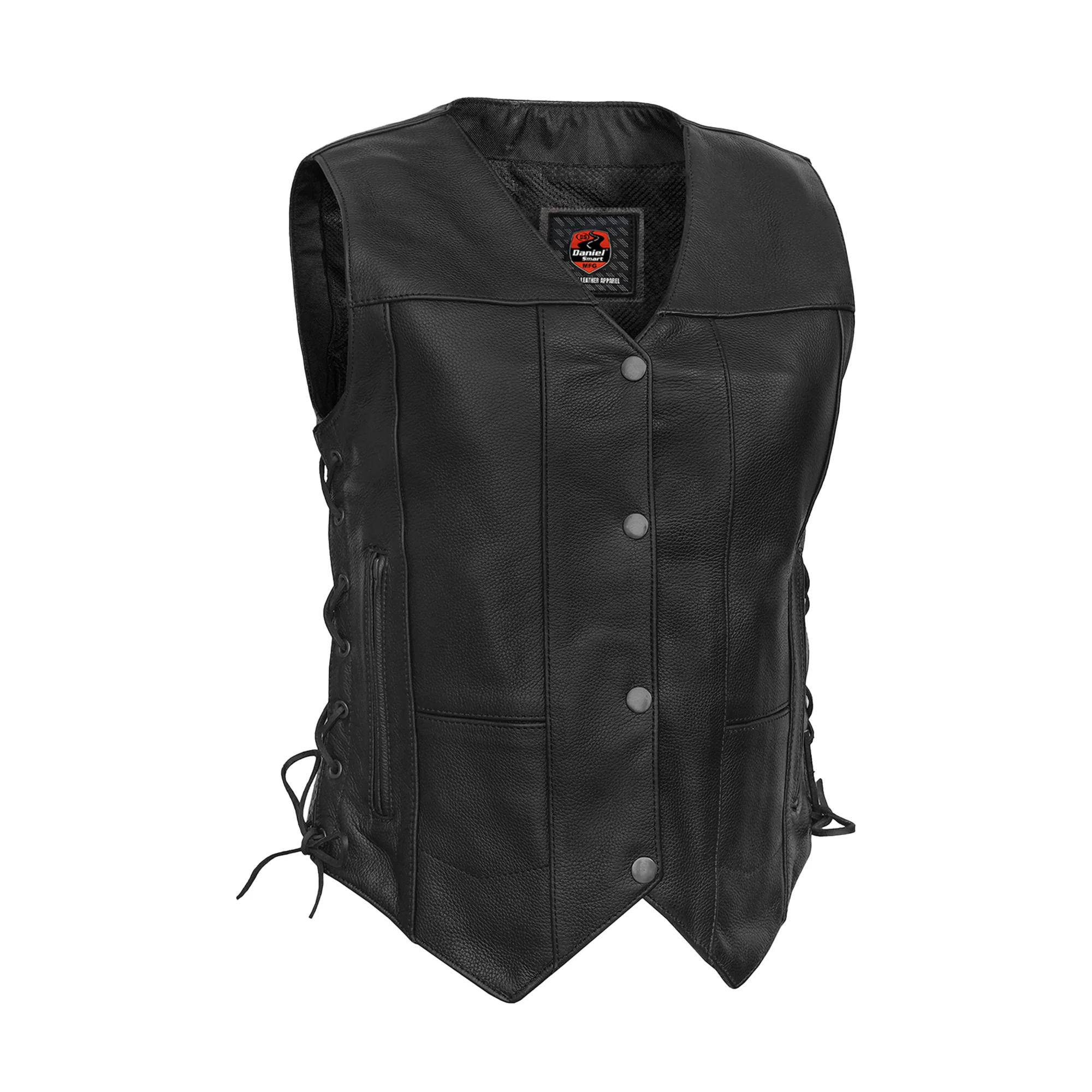 Revenge Ride Women's Leather Motorcycle Vest