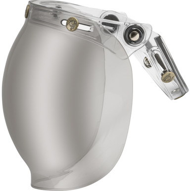 Universal Flip-Up Bubble Shield Off-Road, BMX, Dirt Bikes; 72-0019