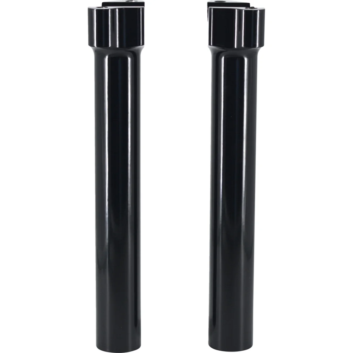 WILD 1 0602-1472 WO530SGB Chubby Billet Risers - 9-1/2" - Gloss Black