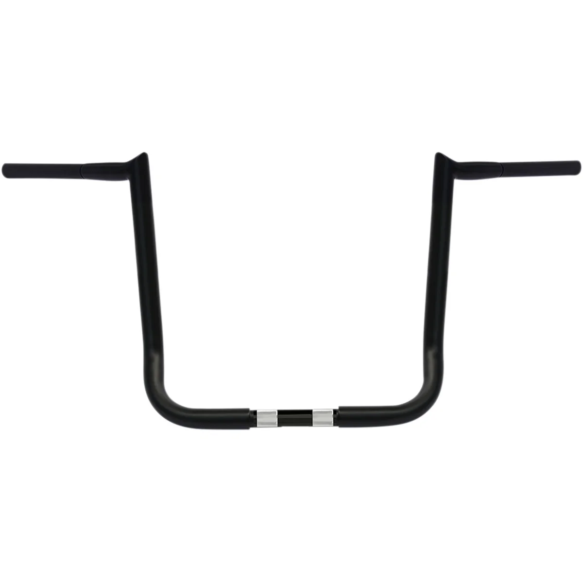 Wild 1 1-1/4" Chubby Bagger Handlebar Hooked 16" Black - WO596B For Harley Touring 1984-2026