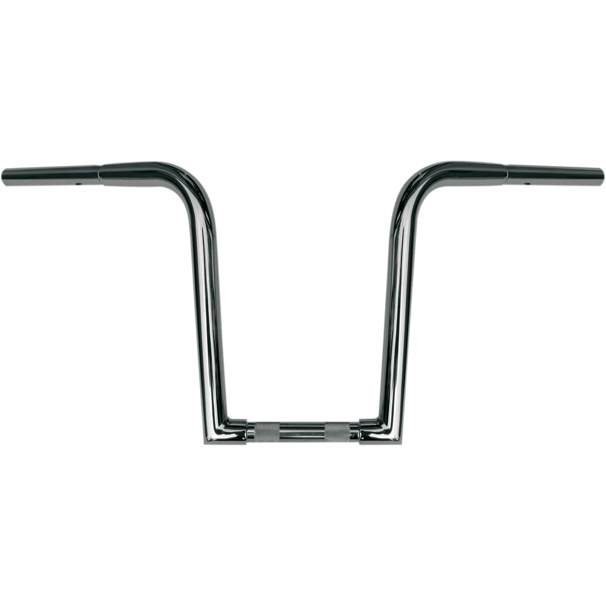 Wild 1 1-1/4" Chubby Handlebar — Outlaw Z Ape Hanger Outlawz 12" TBW Chrome - WO612 For Harley Motorcycles 1982-2026