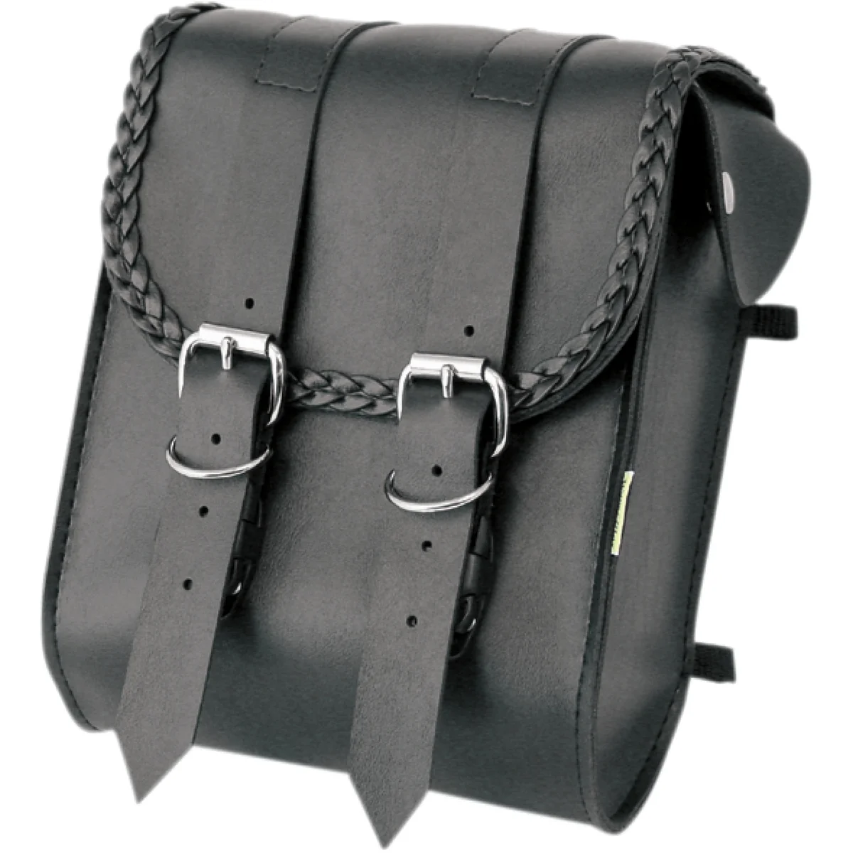 WILLIE & MAX LUGGAGE 3503-0038 58481-20 Braided Sissy Bar Bag Sissy Bar Bag - Braided - Black