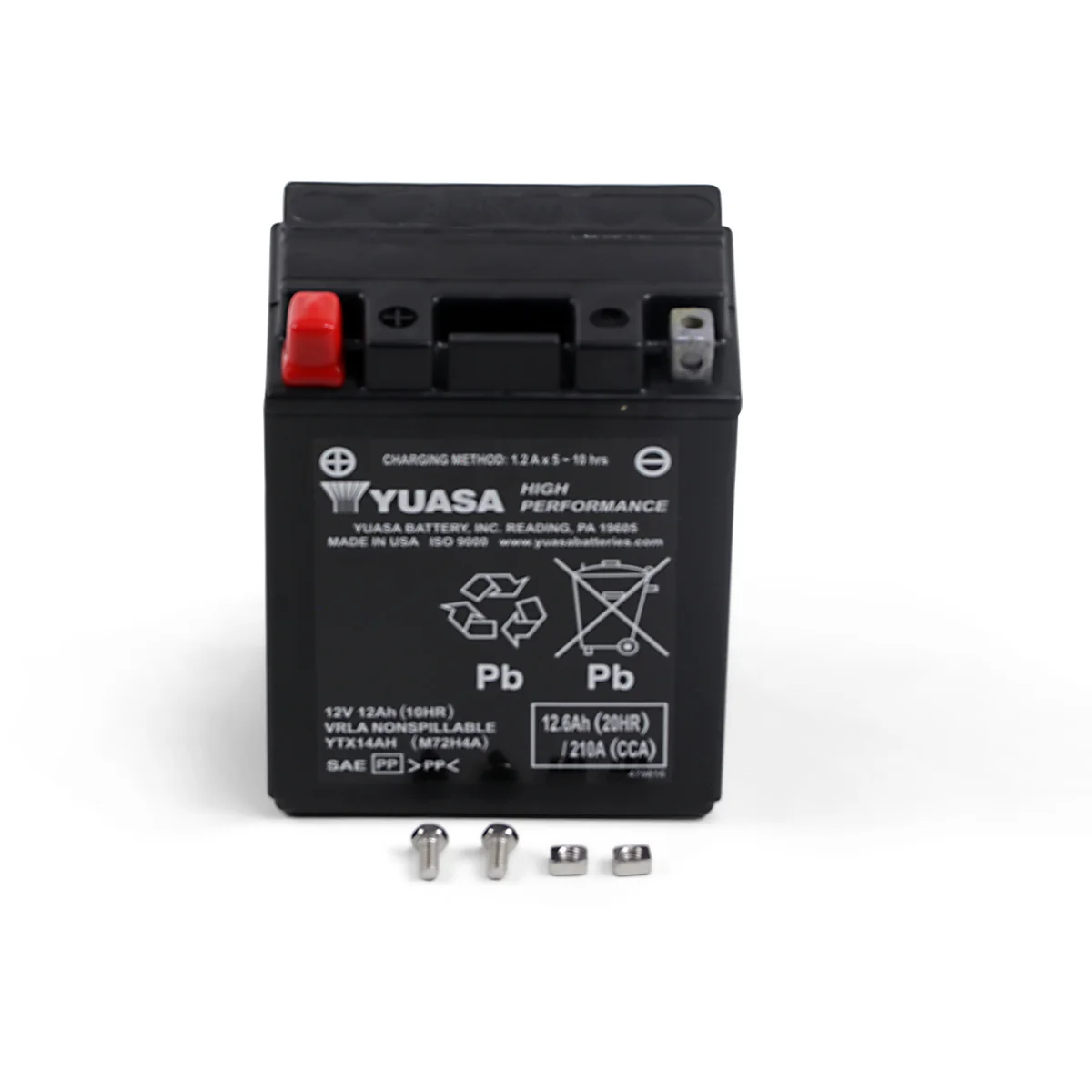 Yuasa YTX Battery - YUAM72H4A For Indian Scout 2015-2020
