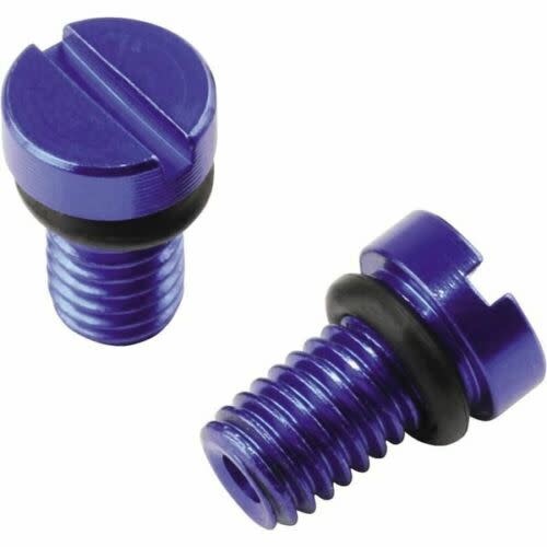 ZETA AIR VALVE CAP SCREWS FOR KYB / SHOWA FRONT FORKS